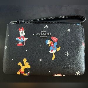 Coach x Disney wristlet